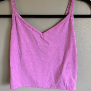 Forever 21 Lilac crop top.